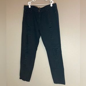 Obey skinny black jeans